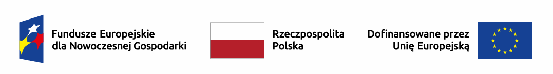 Fundusze Europejskie dla Nowoczesnej Gospodarki, Rzeczpospolita Polska, Dofinansowane przez Unię Europejską